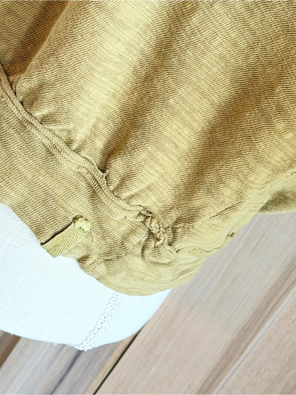 We The Free | Free People 5 Star Long Sleeve Tee. Golden Palm. Women’s Sz-M - Picture 8 of 11